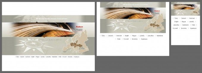 Implementation of Responsive Web Design for Raben Group by.
